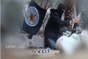 مواضع صهیونیستها در خانیونس زیر آتش گردانهای قدس+ فیلم