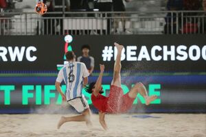 ویدیو/ گل‌های دیدار فوتبال ساحلی ایران ۶ - ۳ آرژانتین