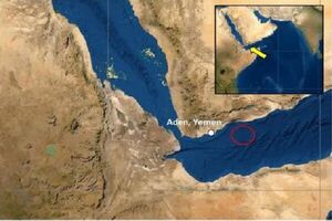 حمله موشکی به یک کشتی آمریکایی در سواحل یمن