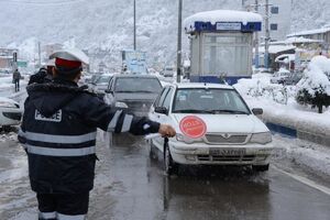 مسدود شدن چند محور اصلی کشور به علت کولاک