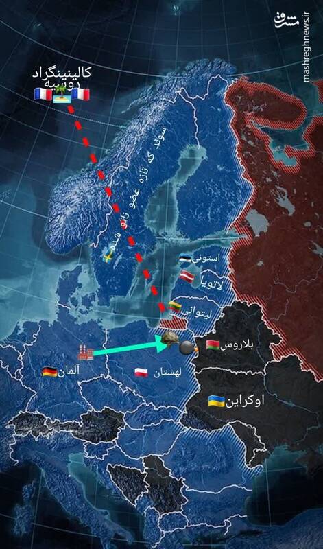 خلق تنش های عمیق در پهنای اروپای شرقی