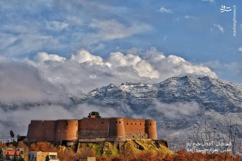 تصویری زیبا از دژ زیبای شاپورخواست