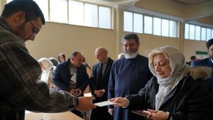 حضورارامنه آذربایجان شرقی برای دفاع از آرمان‌های انقلاب پای صندوق‌های رای