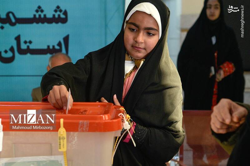 عکس/ حضور پر شور زاهدانیها در انتخابات