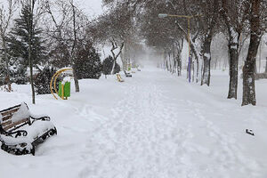 بارش برف و باران در برخی استانها