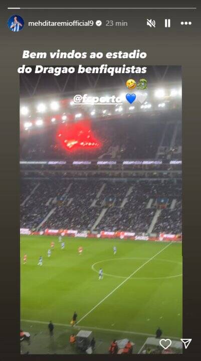 کنایه طارمی به هواداران بنفیکا در شب پیروزی پرگل پورتو