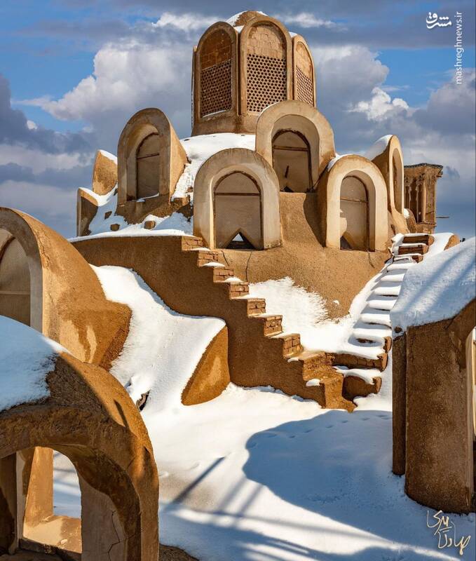 معماری چشمگیر خانه بروجردی ها در کاشان 2