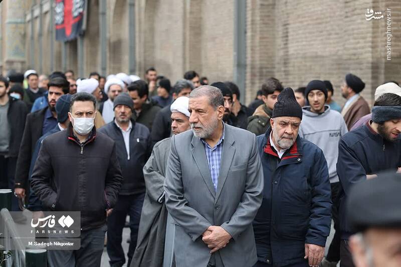 پیکر آیتالله امامی کاشانی تشییع شد+ عکس و فیلم