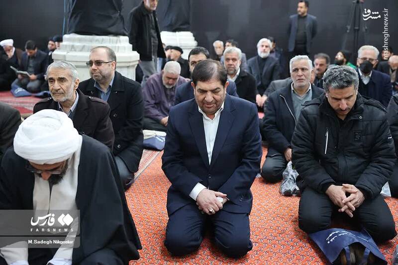 پیکر آیتالله امامی کاشانی تشییع شد+ عکس و فیلم