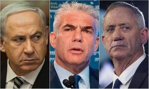 انتقاد لاپید از گانتس به خاطر جلوگیری از سقوط کابینه نتانیاهو