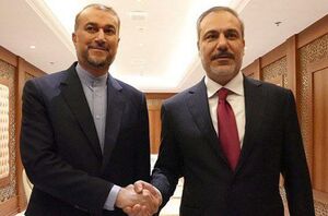 دیدار امیرعبداللهیان با وزیر خارجه ترکیه
