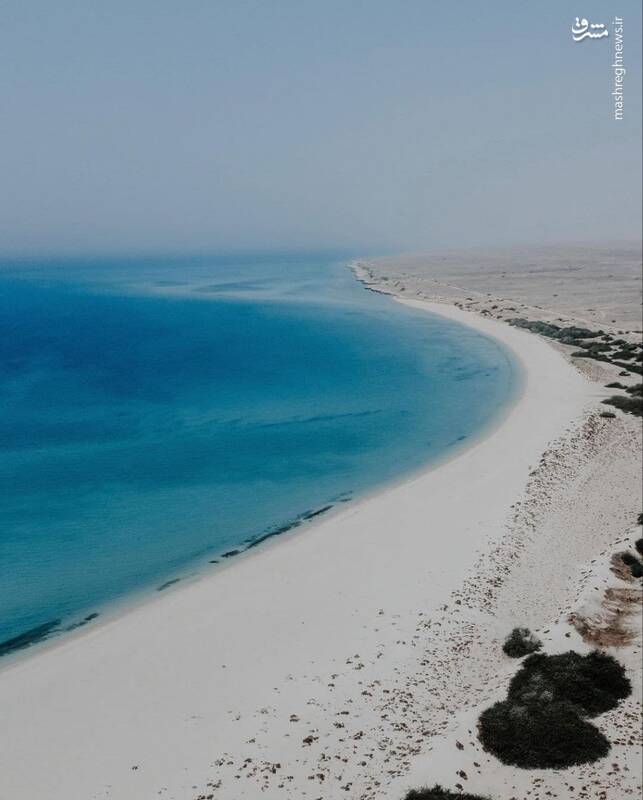 تصویری رویایی از سواحل هرمزگان 2