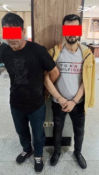 دستگیری سارق مسلح بانک خیابان مولوی +عکس