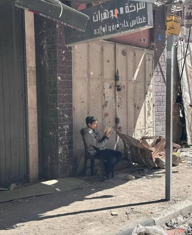 اینجا غزه هست سرزمین ایمان و توکل