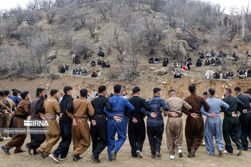 عکس / جشن نوروز در روستای دوپلوره کردستان 8