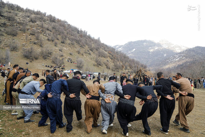 عکس / جشن نوروز در روستای دوپلوره کردستان 15
