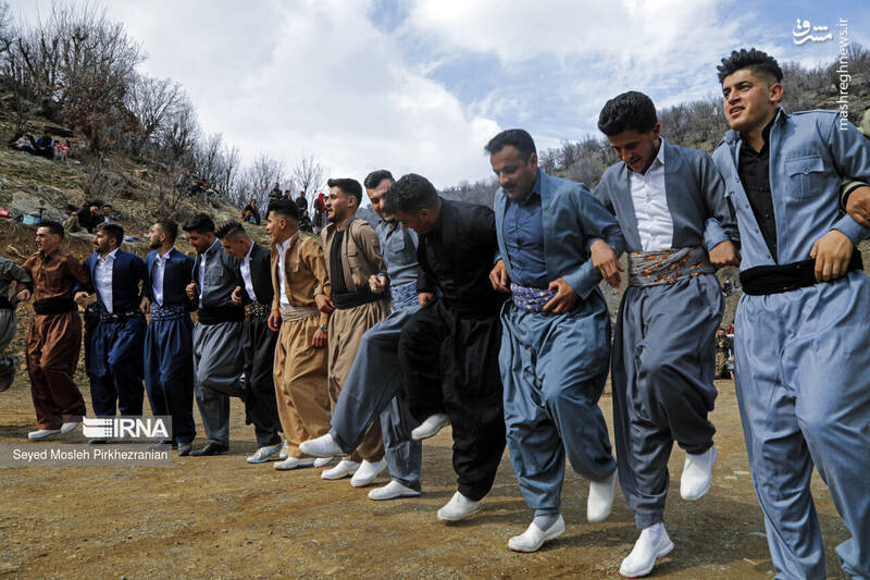 عکس / جشن نوروز در روستای دوپلوره کردستان 10