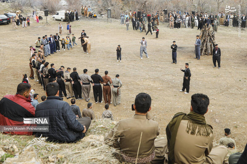 عکس / جشن نوروز در روستای دوپلوره کردستان 13
