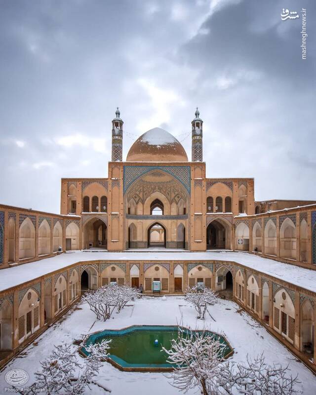 مسجد آقابزرگ نماد هنر معماری قاجارها + عکس 2