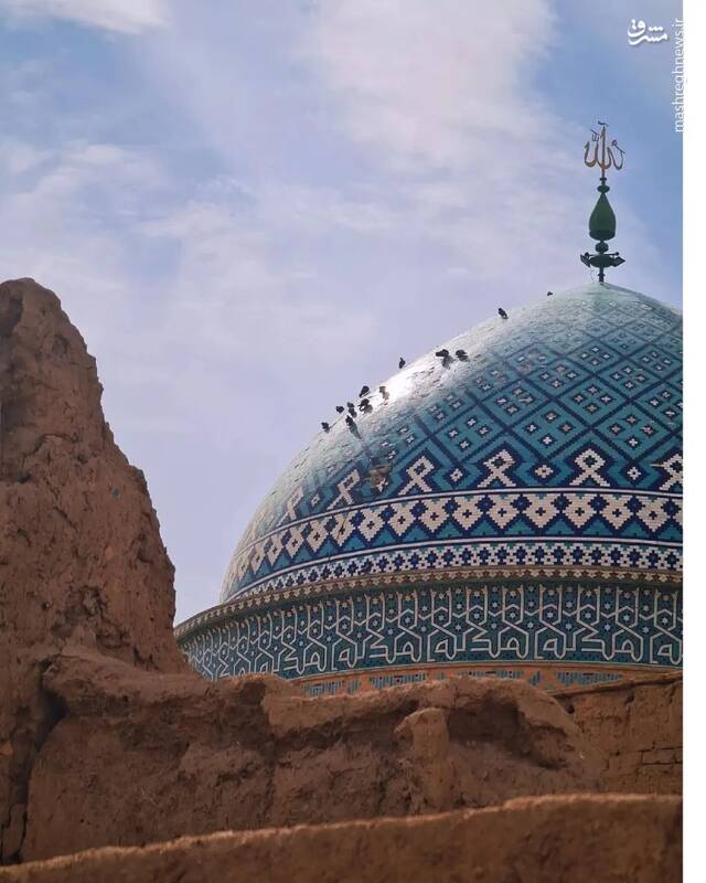 گنبد مدرسه رکنیه یا سیدرکن الدین یزد