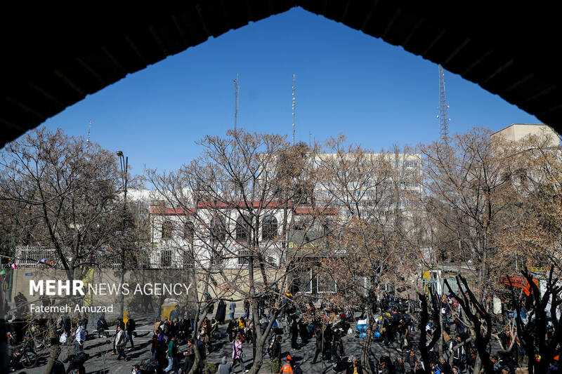 بازار تهران در آستانه سال نو