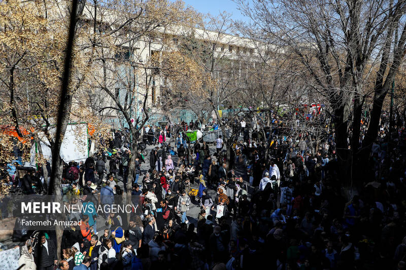 بازار تهران در آستانه سال نو