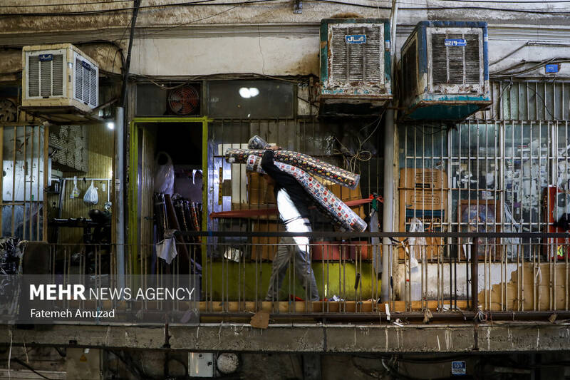 بازار تهران در آستانه سال نو