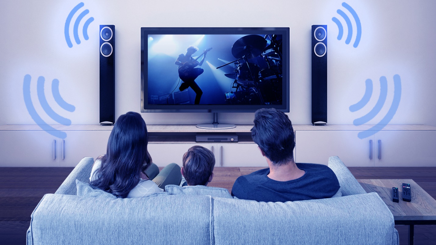 نحوه اتصال اسپیکر به تلویزیون