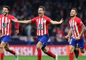 اینتر در ضربات پنالتی به اتلتیکومادرید باخت و حذف شد / صعود دورتموند به جمع 8 تیم