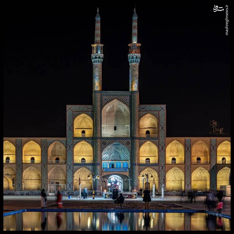 امیرچخماق یزد یکی از آثار زیبا و اعجابانگیز