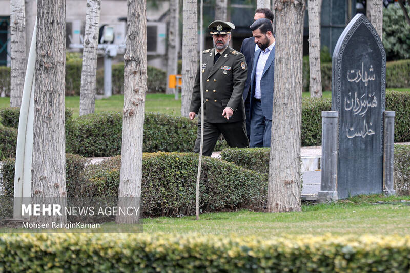 دیدار وزرای دفاع ایران و سوریه