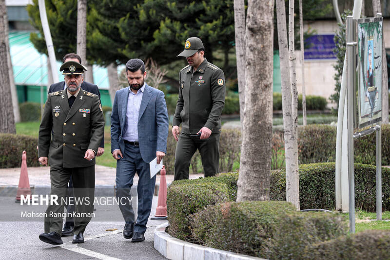 دیدار وزرای دفاع ایران و سوریه