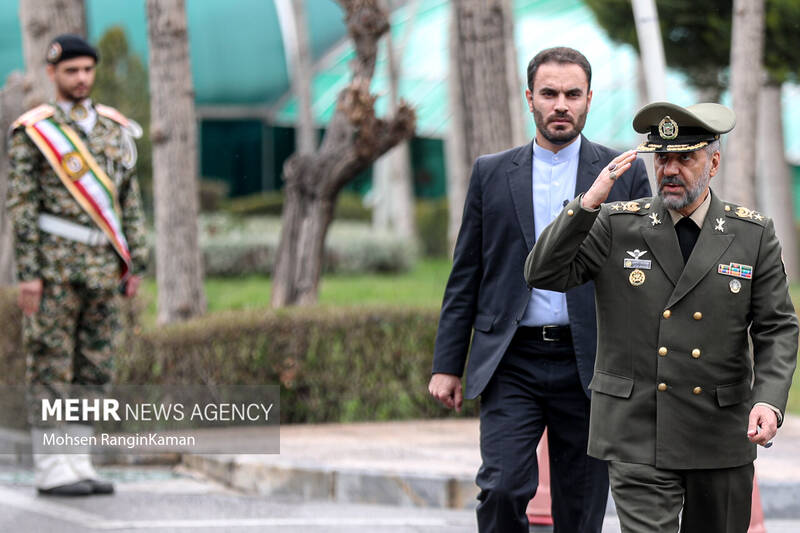 دیدار وزرای دفاع ایران و سوریه