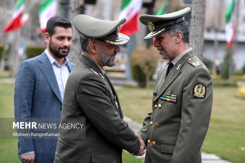 دیدار وزرای دفاع ایران و سوریه