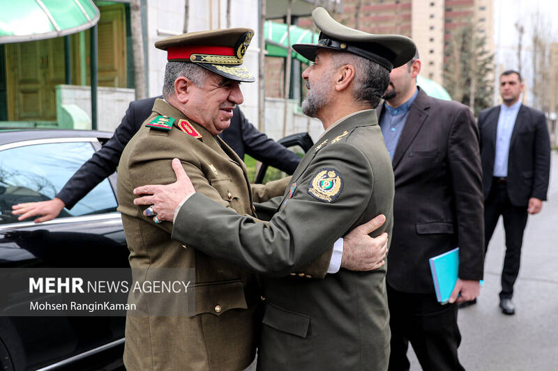 دیدار وزرای دفاع ایران و سوریه