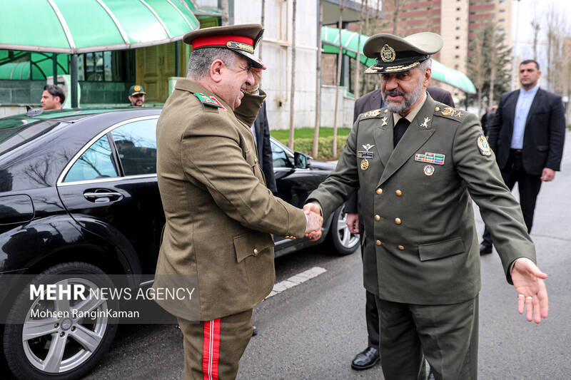 دیدار وزرای دفاع ایران و سوریه