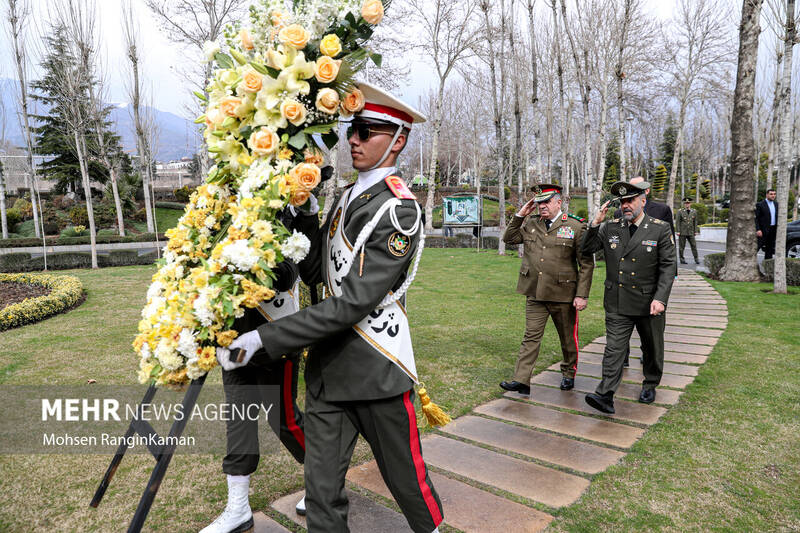 دیدار وزرای دفاع ایران و سوریه