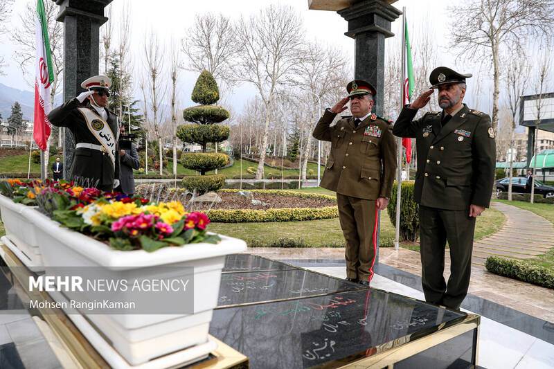 دیدار وزرای دفاع ایران و سوریه