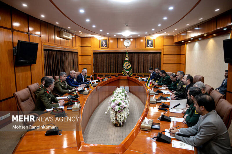 دیدار وزرای دفاع ایران و سوریه