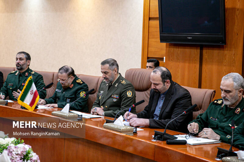 دیدار وزرای دفاع ایران و سوریه