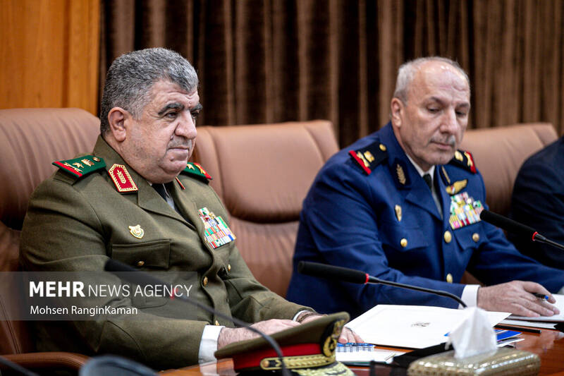 دیدار وزرای دفاع ایران و سوریه