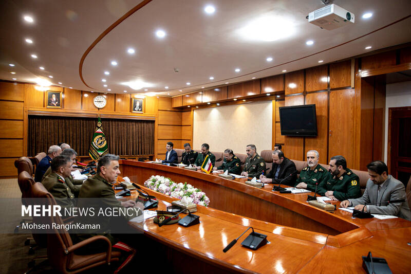 دیدار وزرای دفاع ایران و سوریه