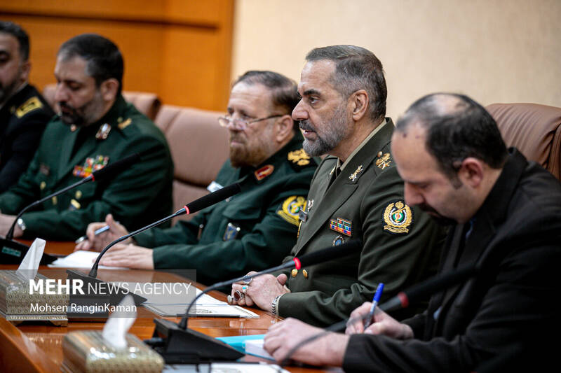 دیدار وزرای دفاع ایران و سوریه