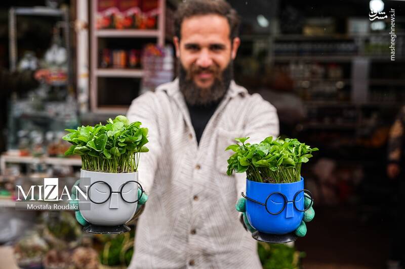 عکس/ بازار گل در آستانه بهار