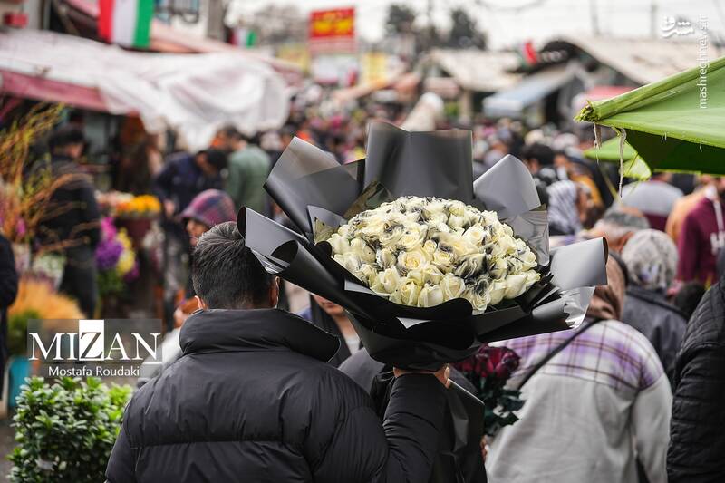 عکس/ بازار گل در آستانه بهار