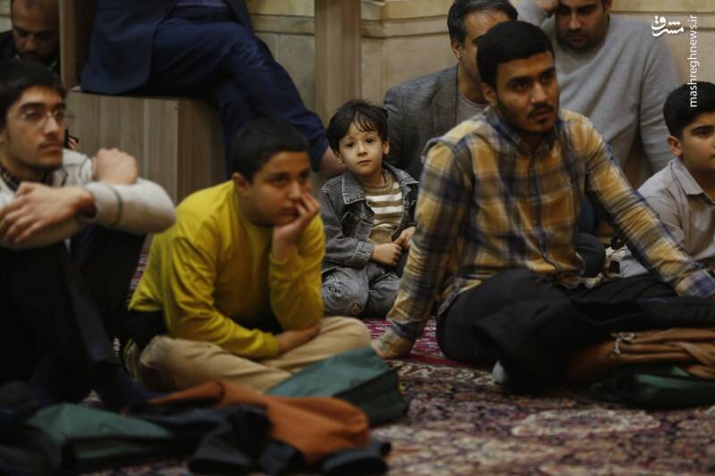 عکس/ شب هفتم ماه رمضان در حسینیه آیتالله حقشناس