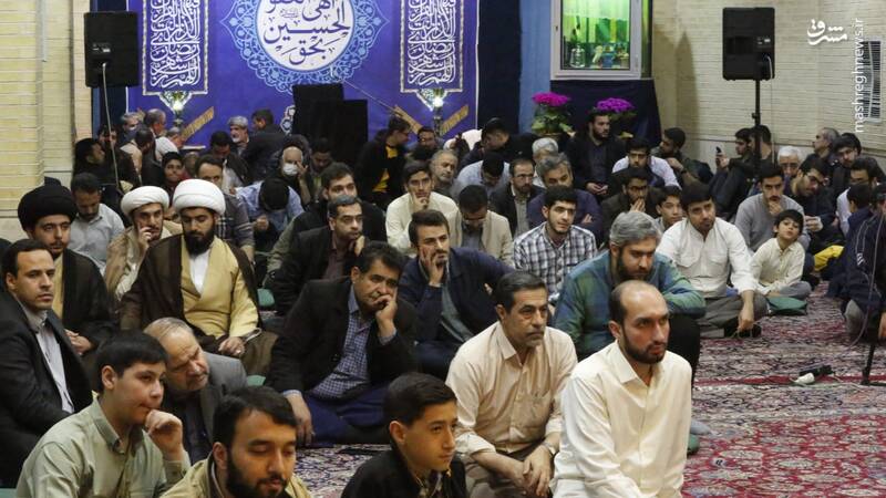 عکس/ شب هفتم ماه رمضان در حسینیه آیتالله حقشناس