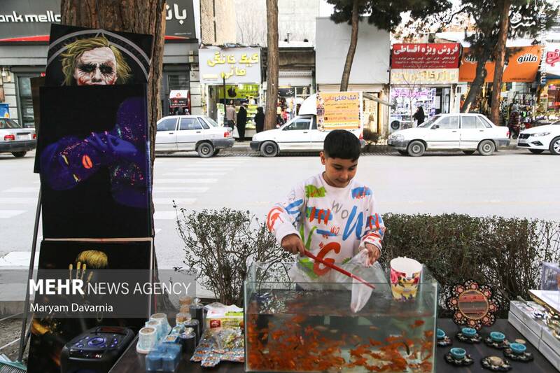 عکس/ حال و هوای بجنورد در آستانه عید نوروز