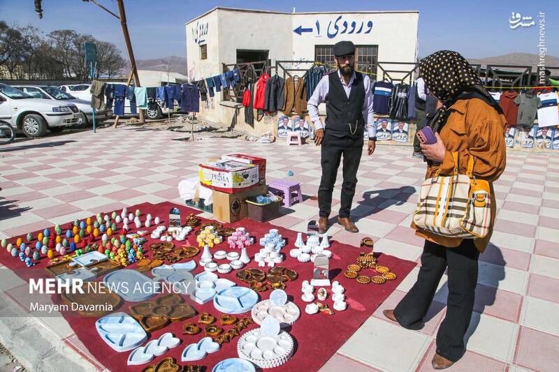 عکس/ حال و هوای بجنورد در آستانه عید نوروز