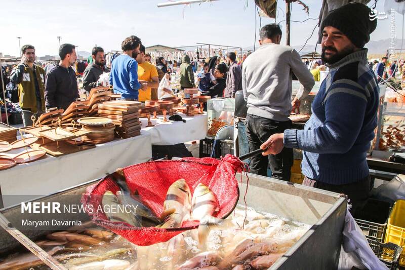 عکس/ حال و هوای بجنورد در آستانه عید نوروز